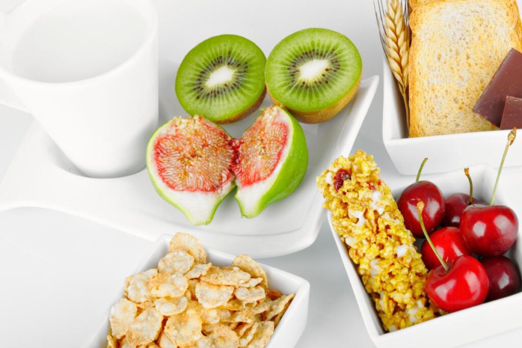 Des aliments contenant des calories