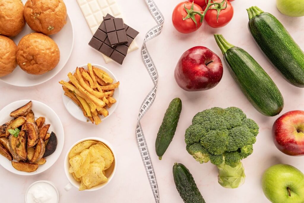Des aliments qui contiennent des calories